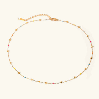 Isolde Regal Beaded Necklace