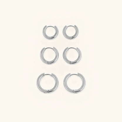 Victoria Classic Hoop Earrings