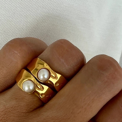 Margot Gold Statement Ring