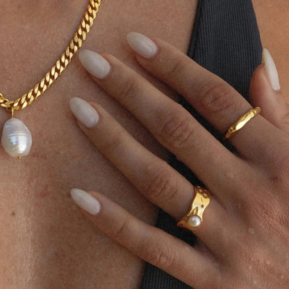 Margot Gold Statement Ring