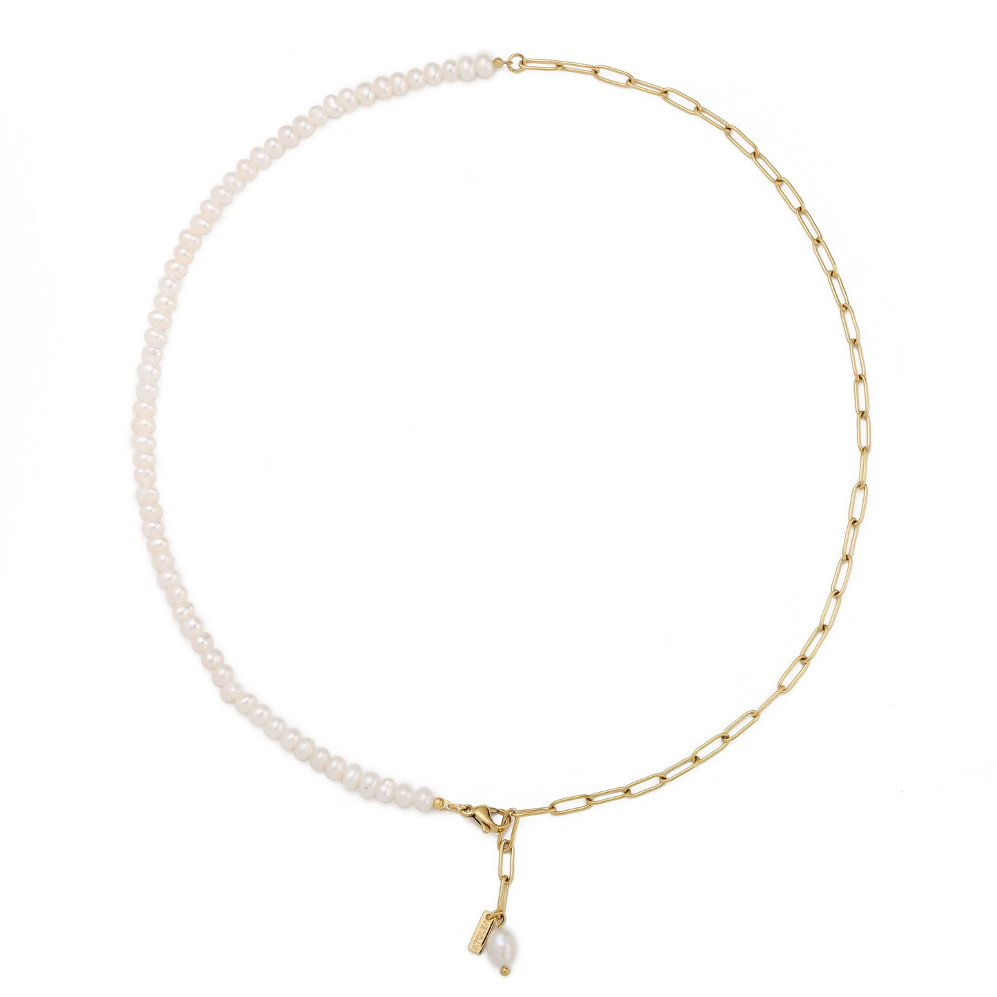 Amelia Pearl Double Anklet