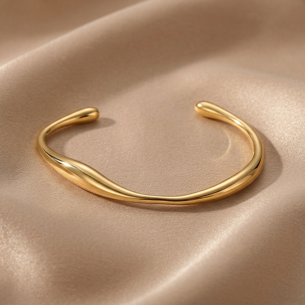 Ruby Twist Bangle