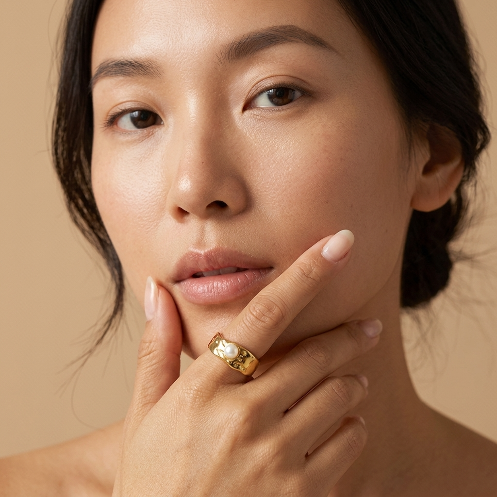 Margot Gold Statement Ring