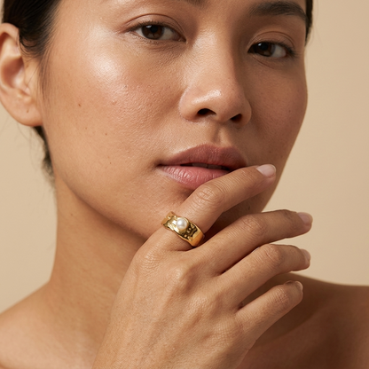 Margot Gold Statement Ring