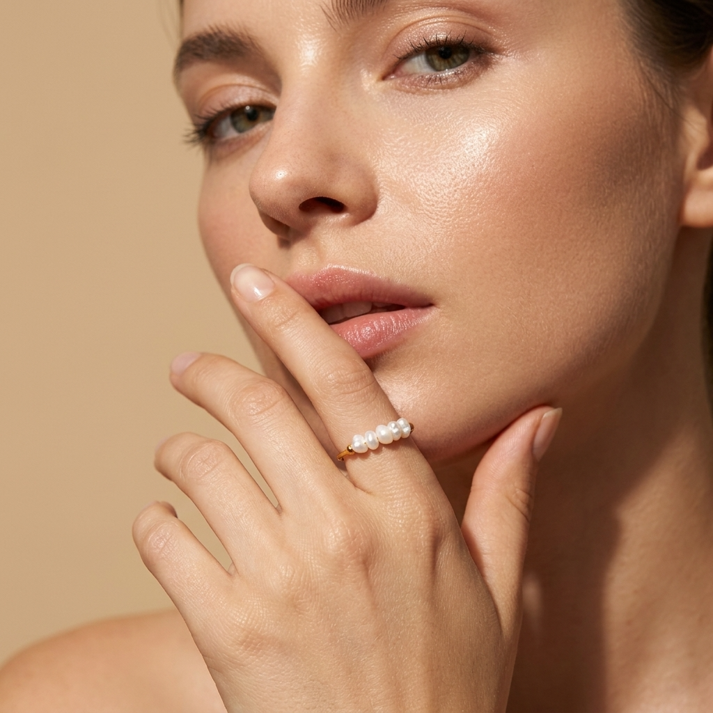 Delicate Mini Pearl Ring