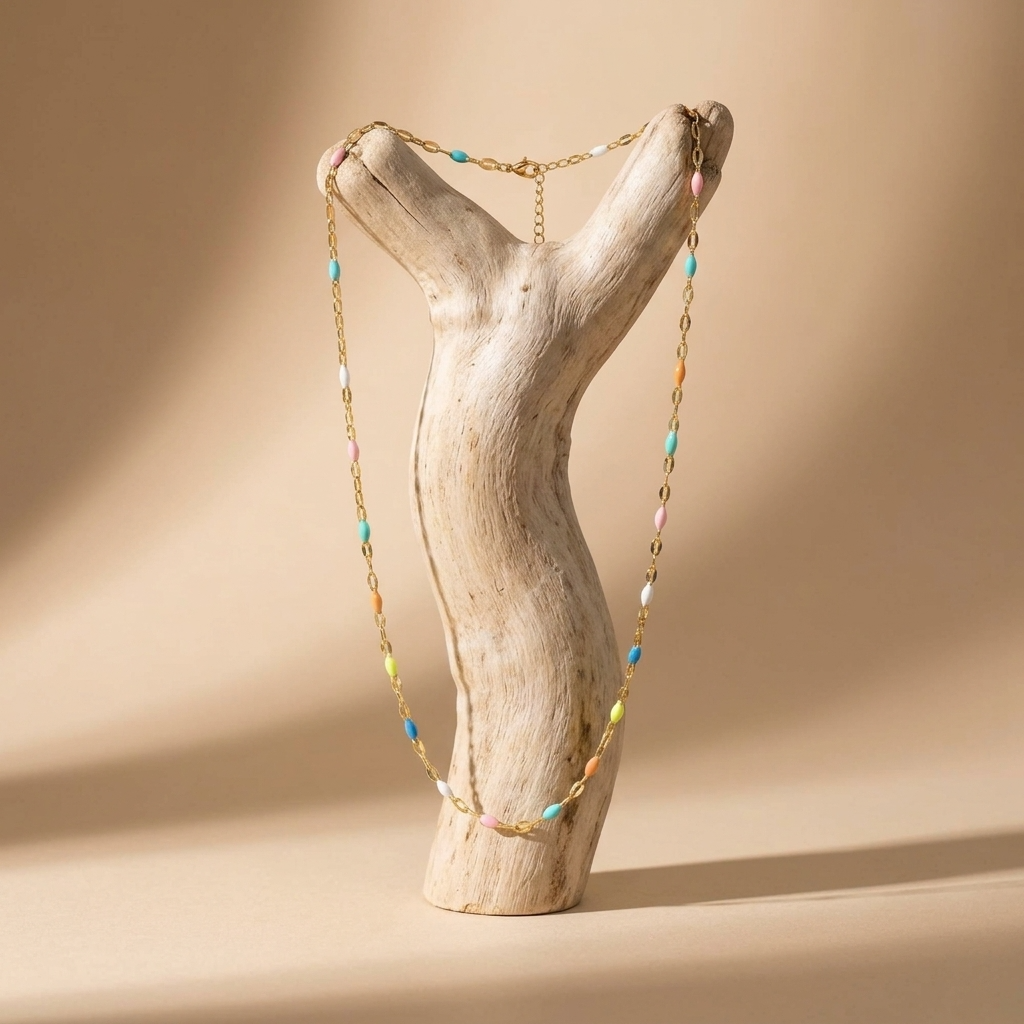 Iris Rainbow Choker