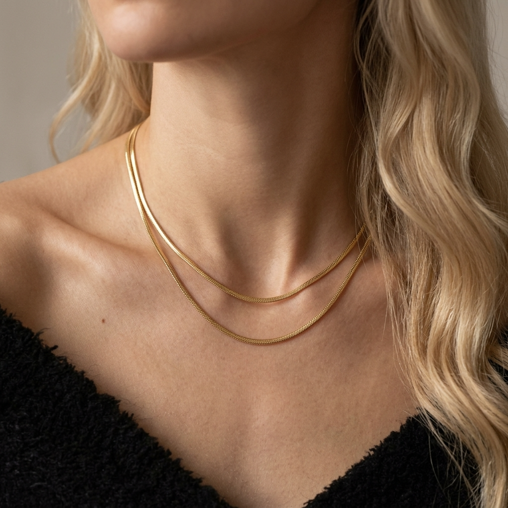 Diana Double Layer Necklace