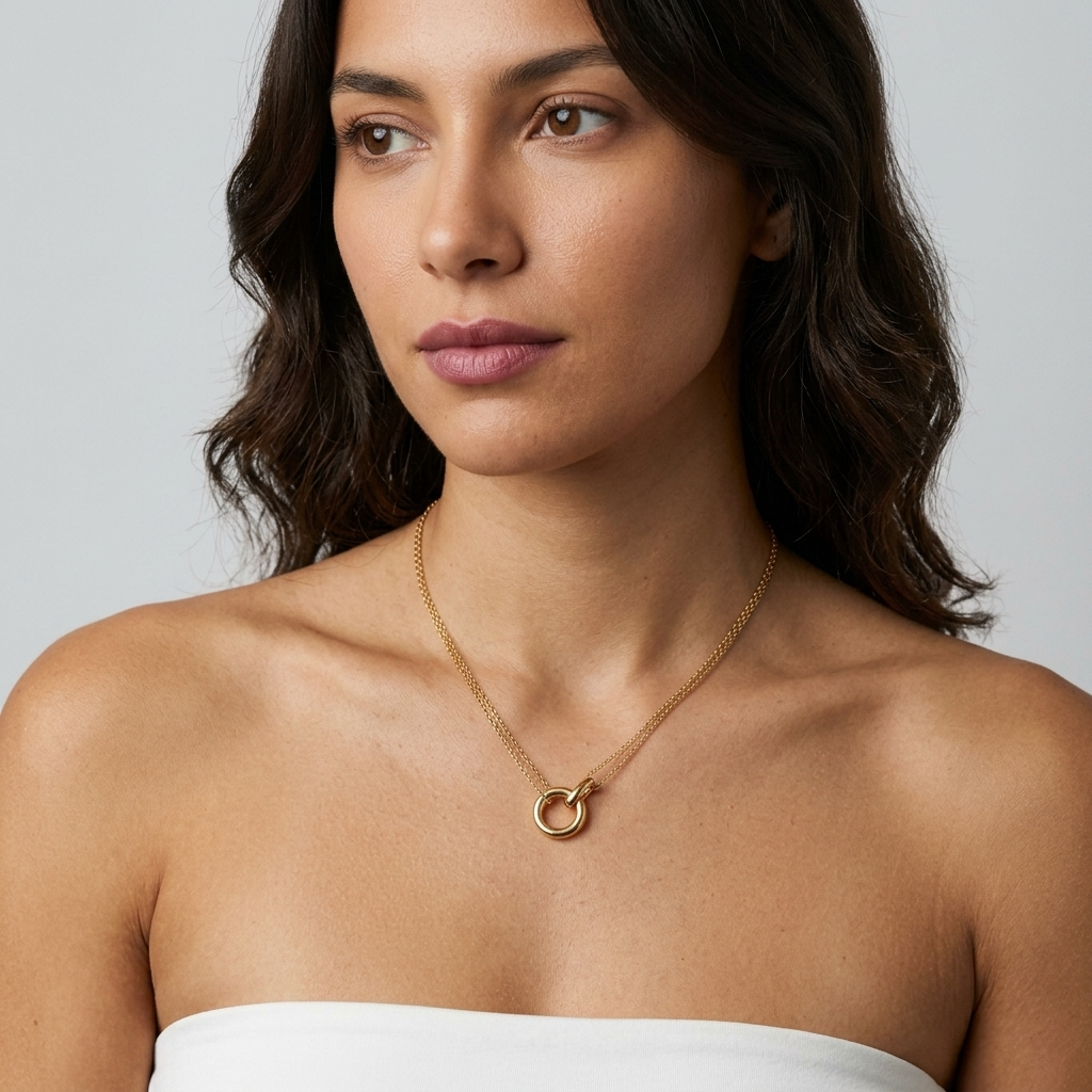 Evadne Link Necklace