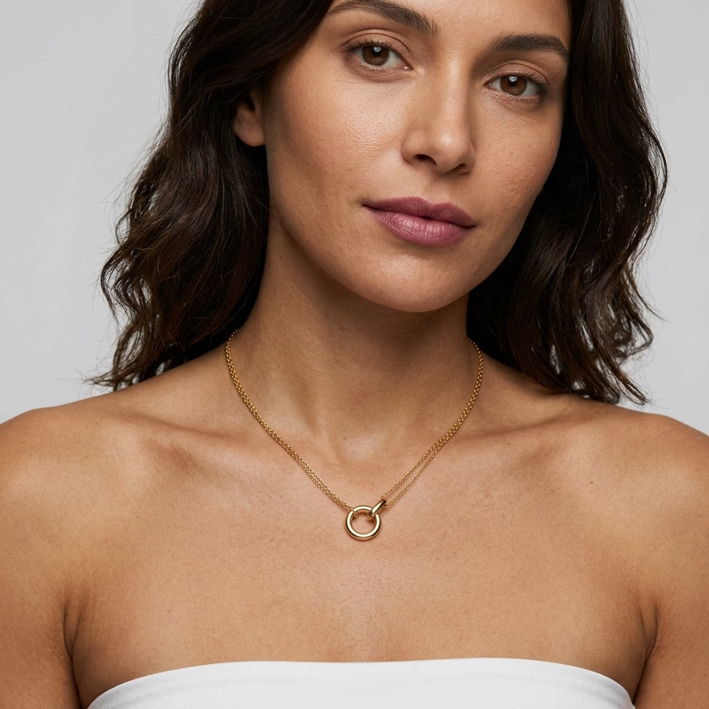 Evadne Link Necklace