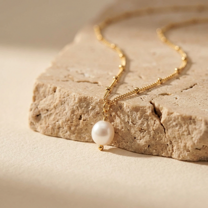 Calypso Pearl Drop Necklace