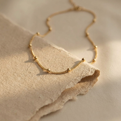 Beatrice Beaded Chain Necklace