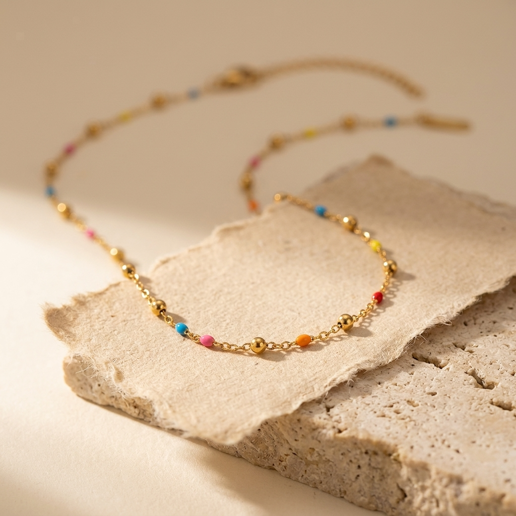 Isolde Regal Beaded Necklace