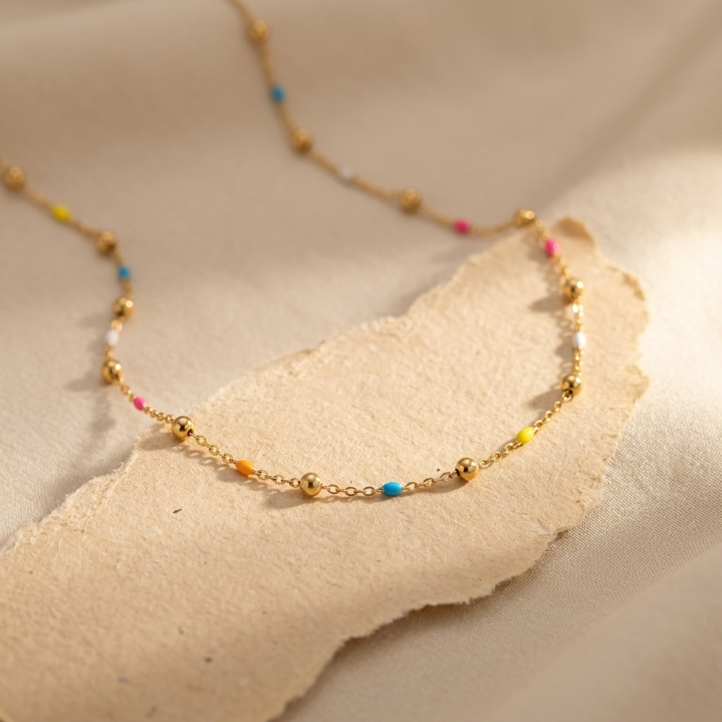 Isolde Regal Beaded Necklace