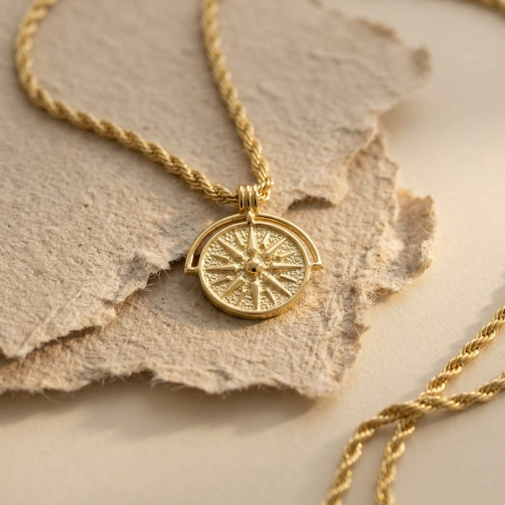 Selene Sun Necklace