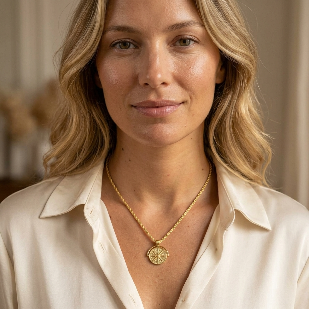 Selene Sun Necklace
