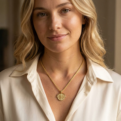 Selene Sun Necklace