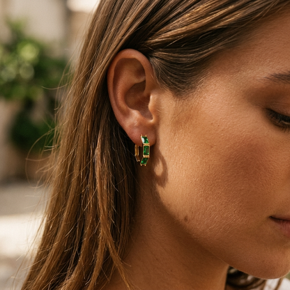 Emily Diamond Stud Earrings