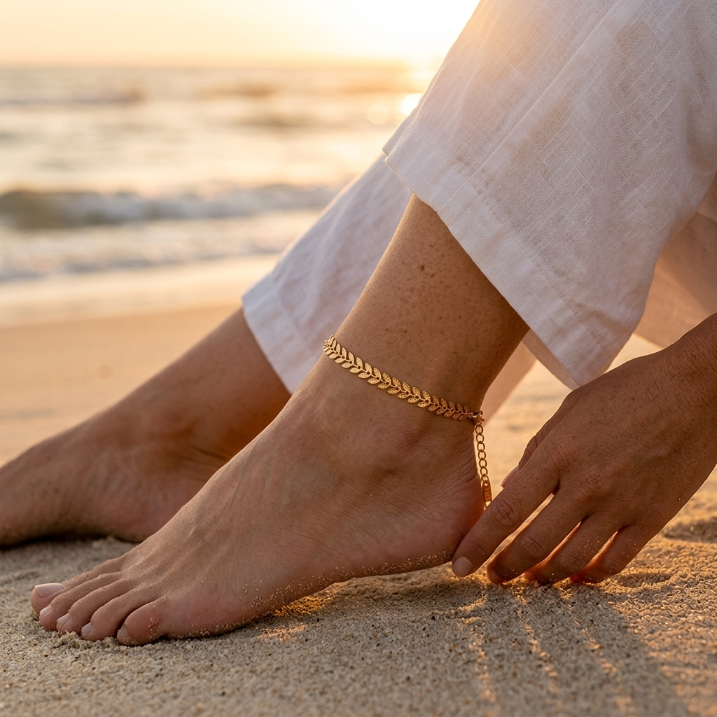 Catherine Gold Anklet