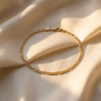 Elizabeth Figaro Gold Anklet