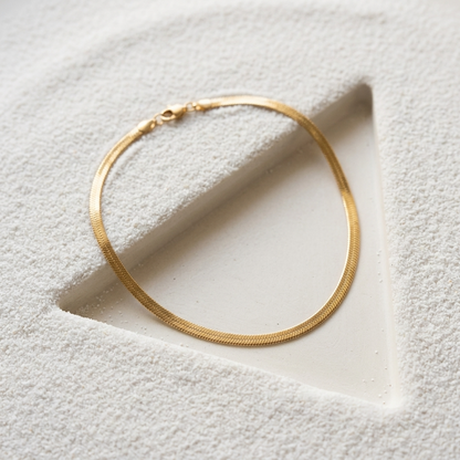 Catherine Twist Gold Anklet