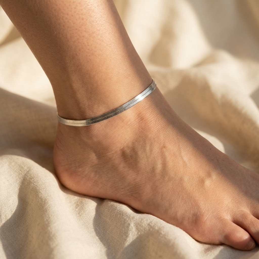 Catherine Twist Gold Anklet