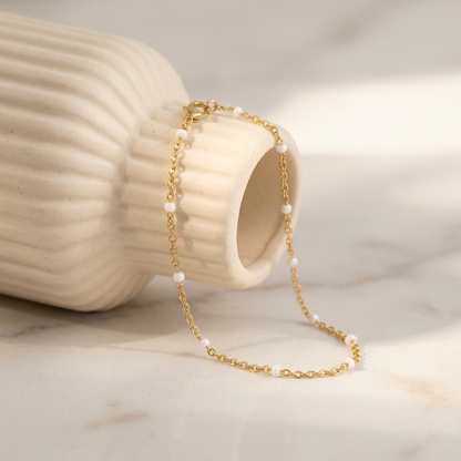 Diana Herringbone Anklet