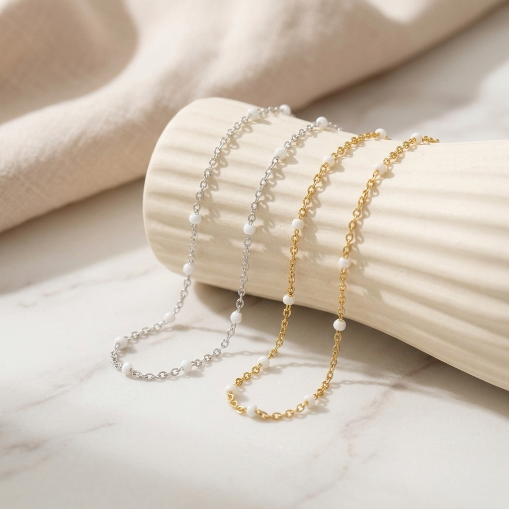 Diana Herringbone Anklet