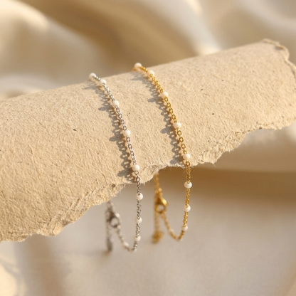 Augusta Pearl Anklet
