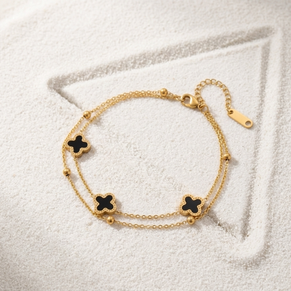 Marguerite Clover Anklet
