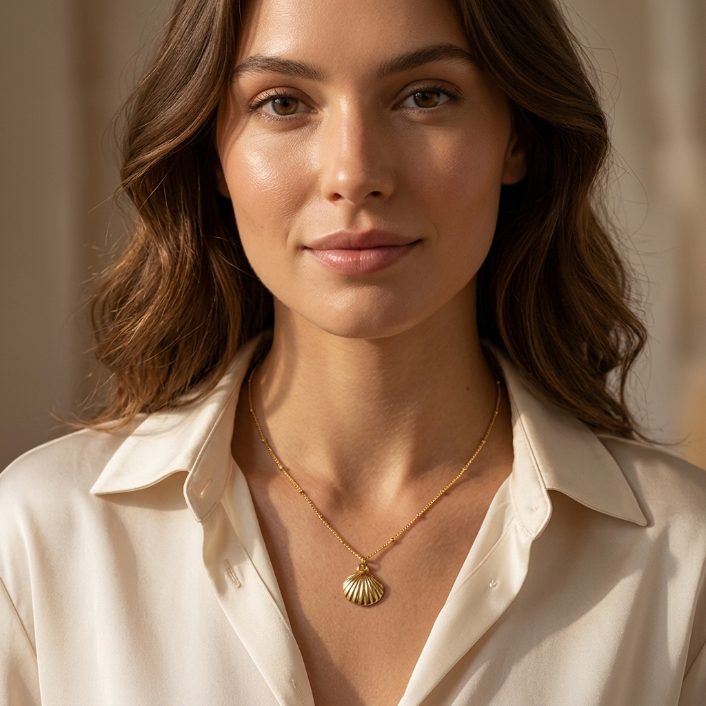 Chloe Regal Seashell Necklace