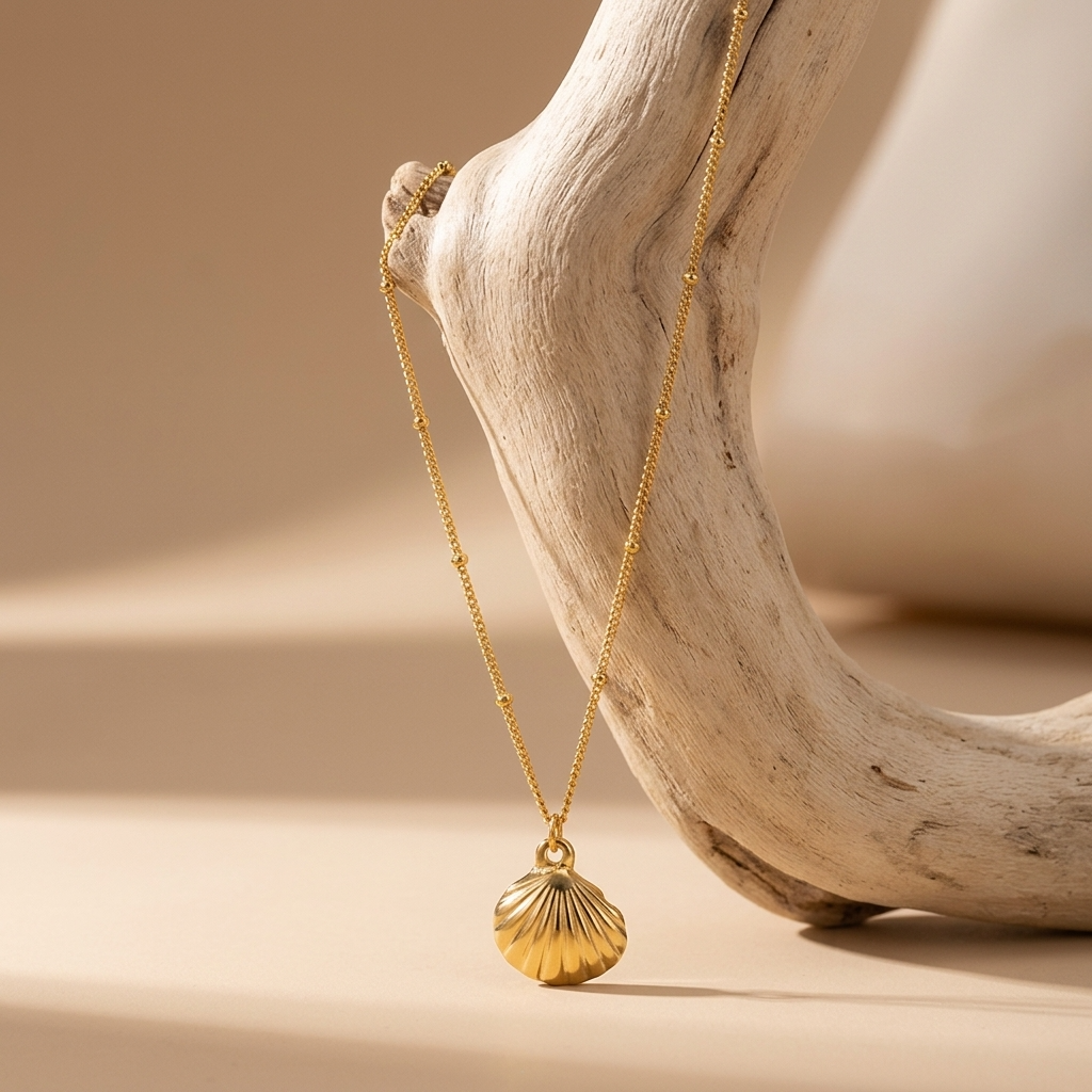 Chloe Regal Seashell Necklace