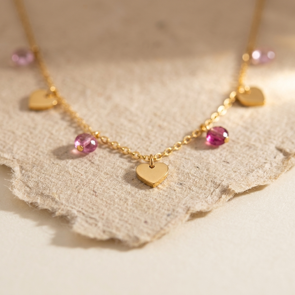 Gala Regal Hearts Necklace