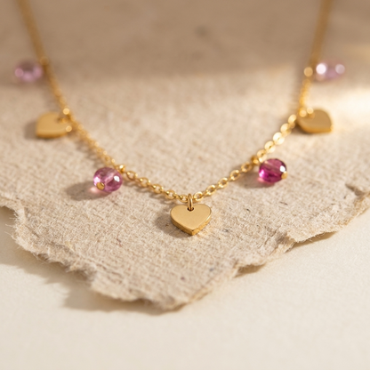 Gala Regal Hearts Necklace