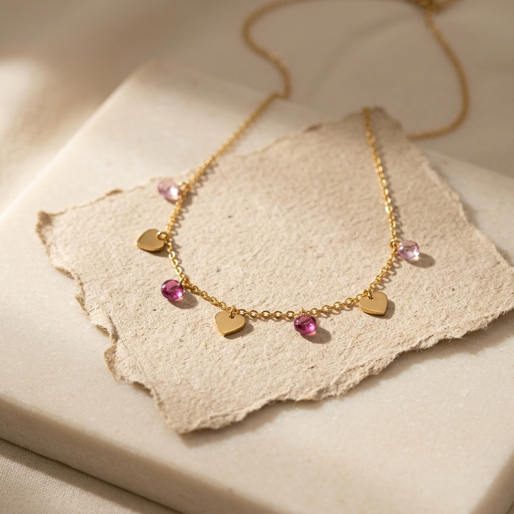 Gala Regal Hearts Necklace