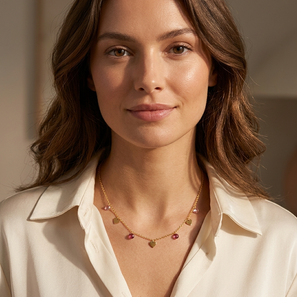 Gala Regal Hearts Necklace