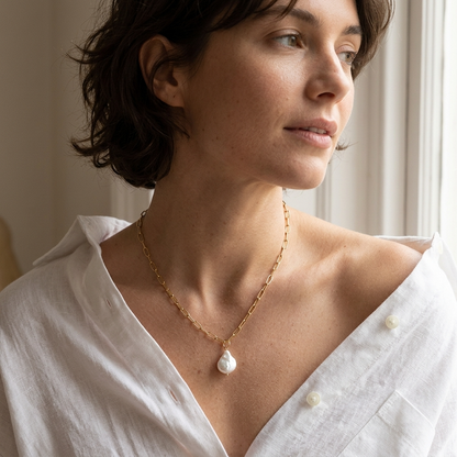 Georgiana Pearl Radiance Necklace