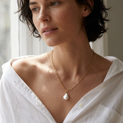 Georgiana Pearl Radiance Necklace