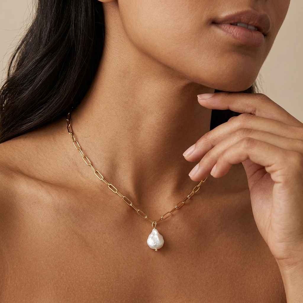 Georgiana Pearl Radiance Necklace