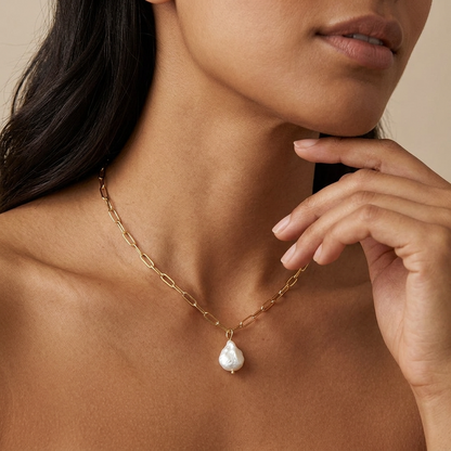 Georgiana Pearl Radiance Necklace