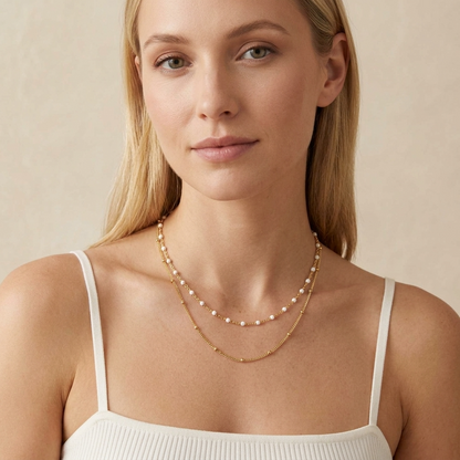 Lyra Double Layer Choker