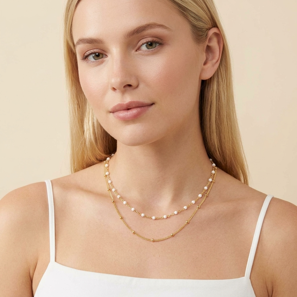 Lyra Double Layer Choker