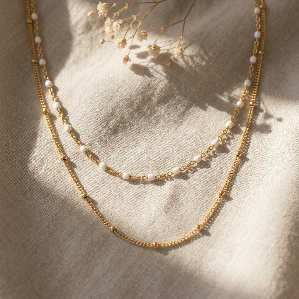 Lyra Double Layer Choker