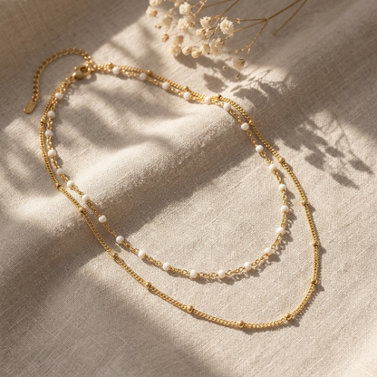 Lyra Double Layer Choker
