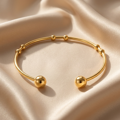Charlotte Sphere Bangle Bracelet