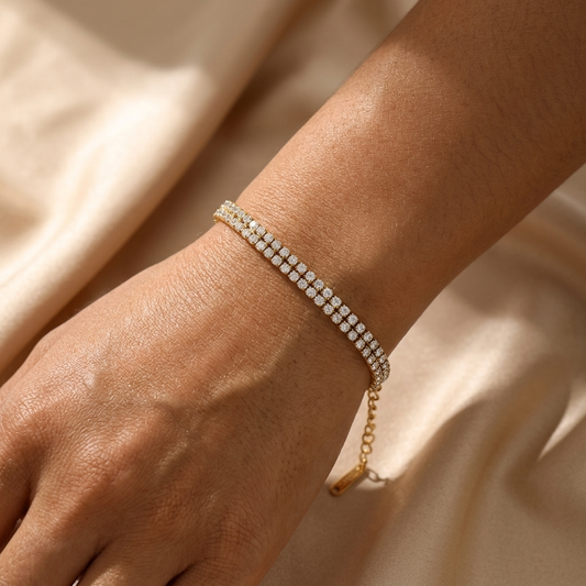 Lily Duo Tennis Bracelet