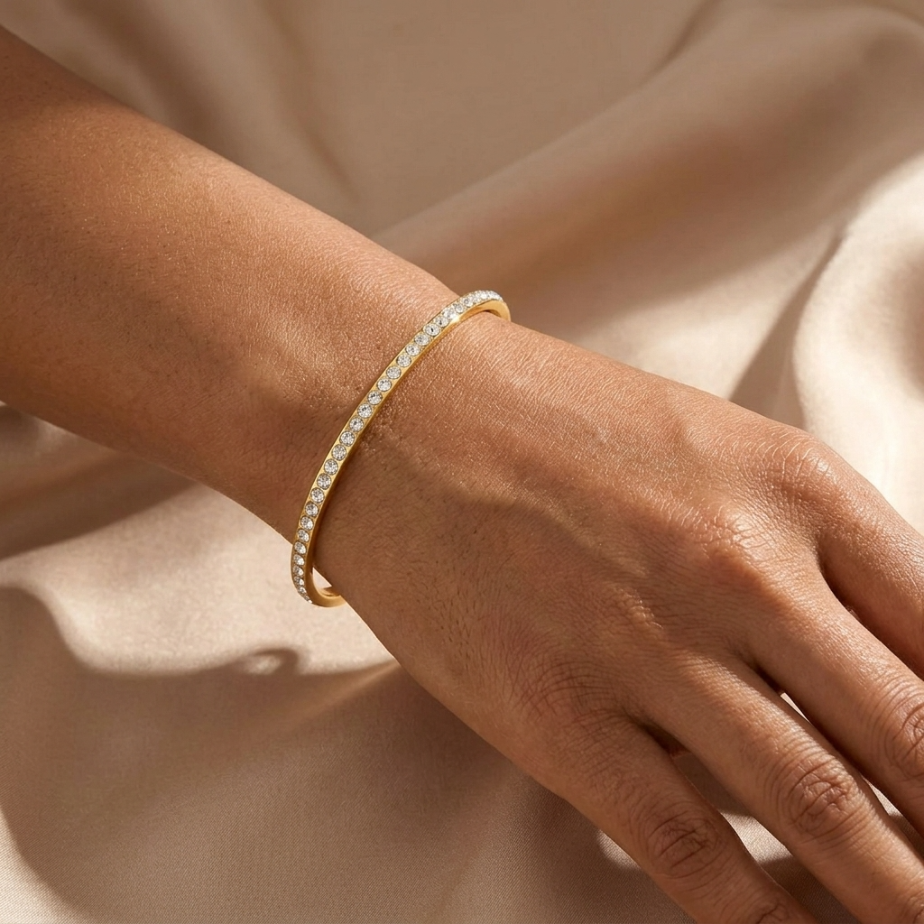 Sophie Diamond Bangle Bracelet