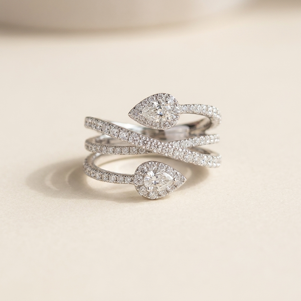 Perpetua Halo Ring