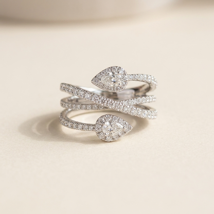 Perpetua Halo Ring