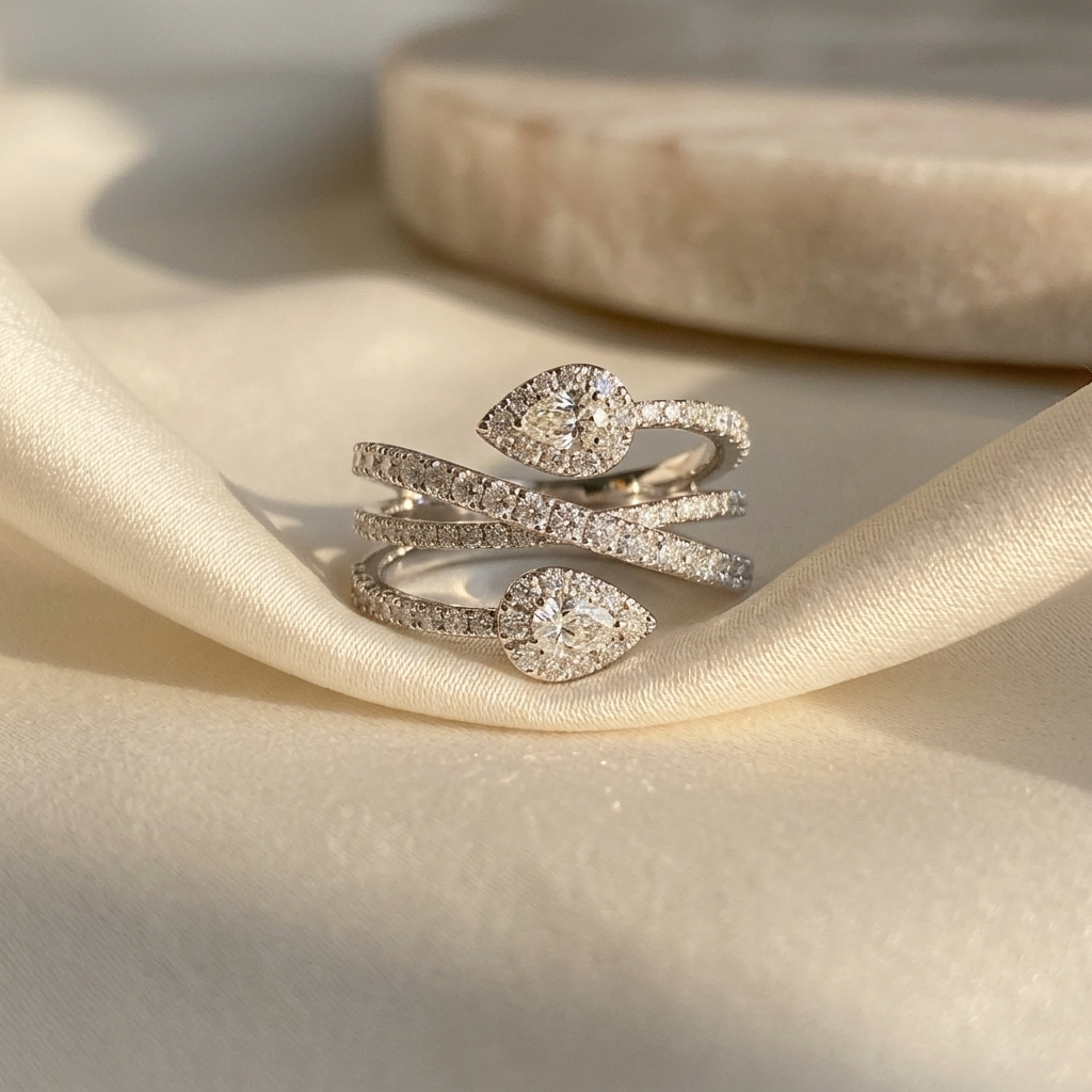 Perpetua Halo Ring