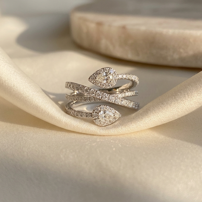 Perpetua Halo Ring